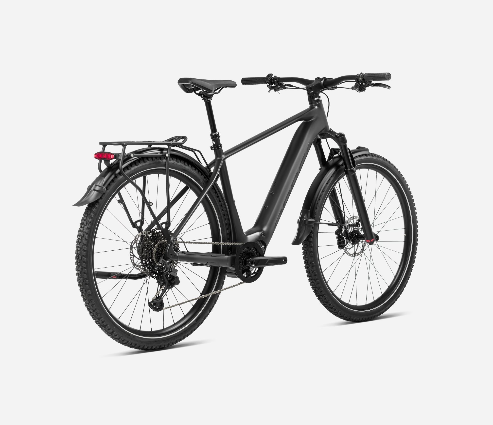 Orbea Kemen SUV 30 2024, Metallic Night Black (Matt-Gloss), Rückansicht