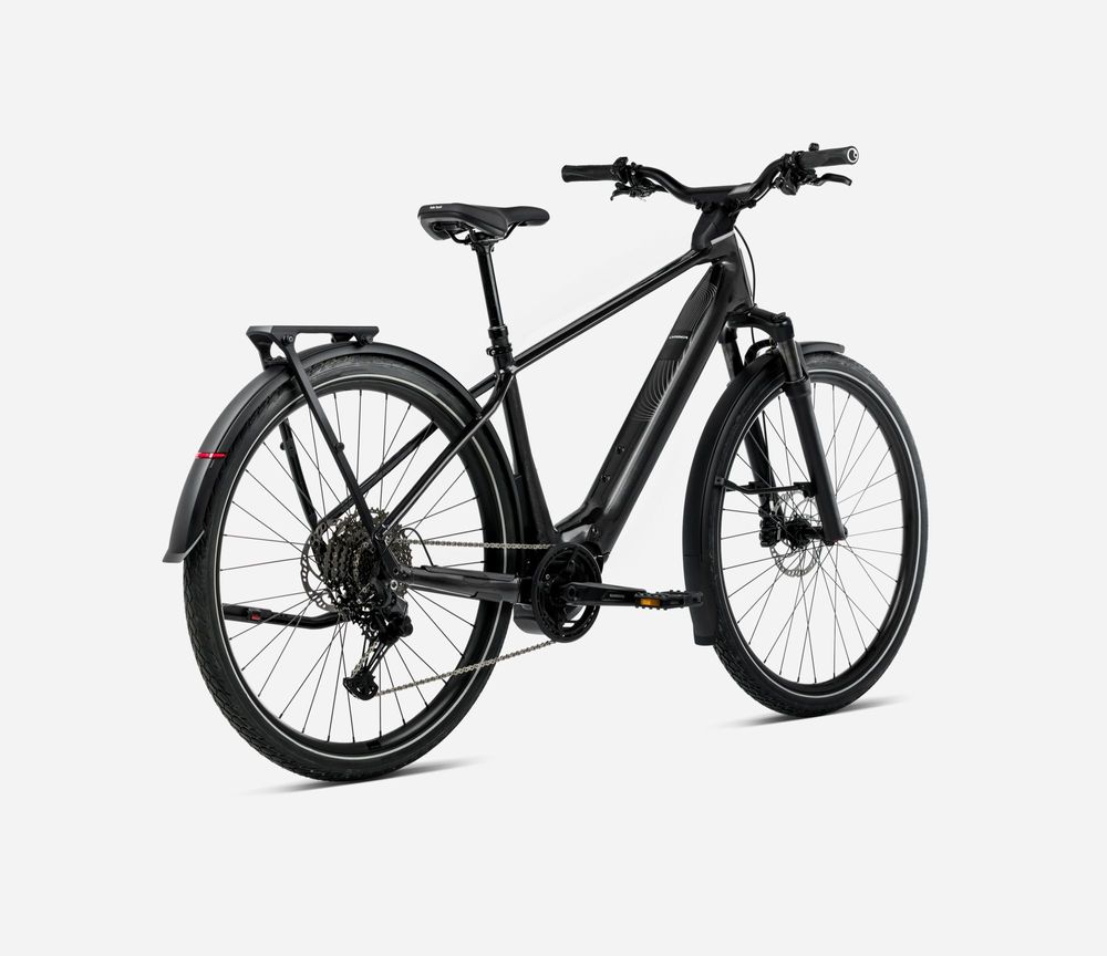 Orbea Kemen Tour 20 2025, Diamond Black (Gloss), Rückansicht