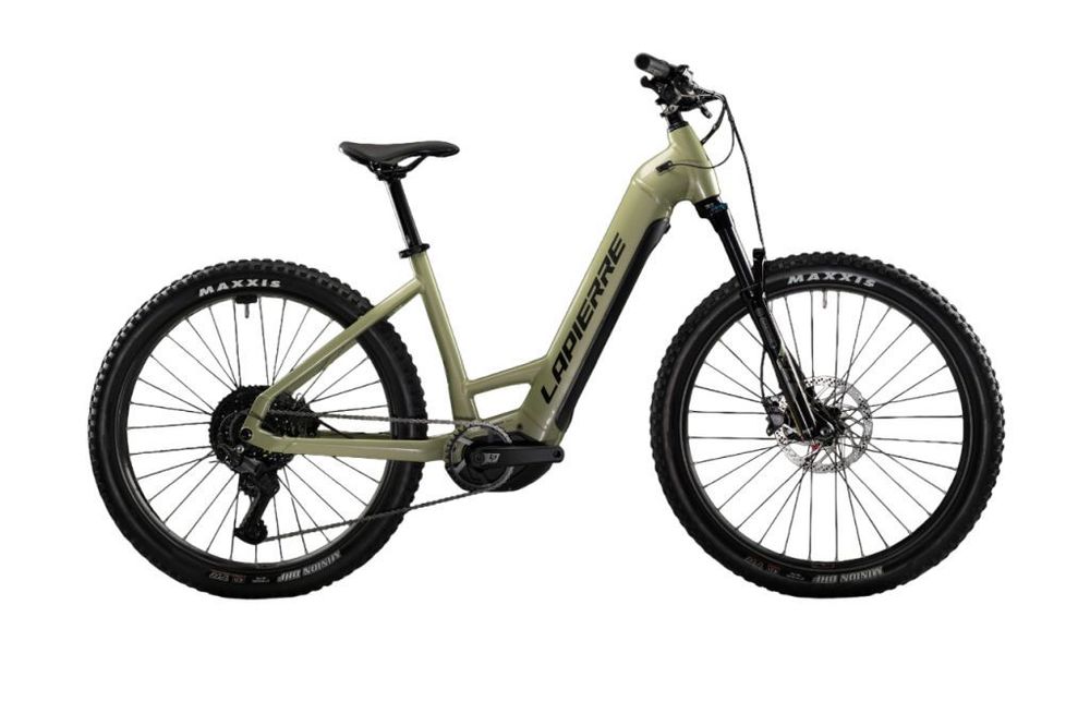 Lapierre Overvolt HT 8.7 Low 2024, grün, Seitenansicht