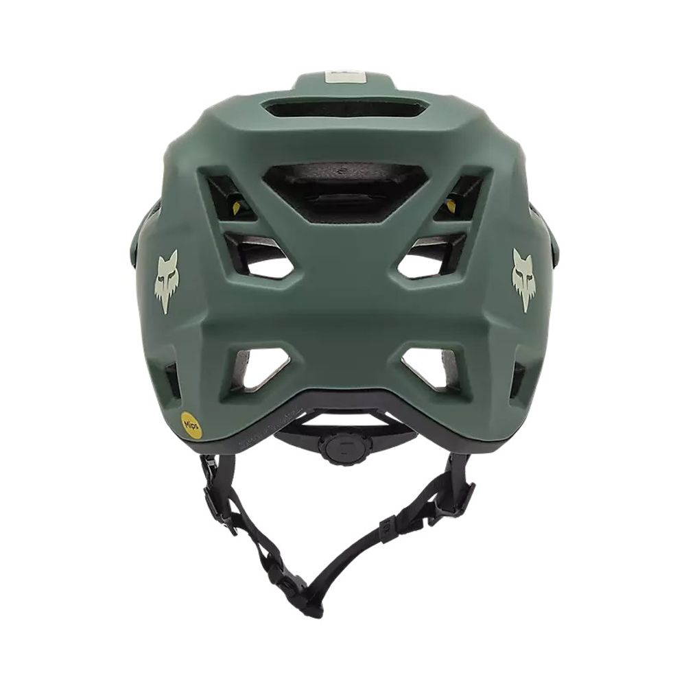 FOX Speedframe CE Helm - Jägergrün - Rückansicht