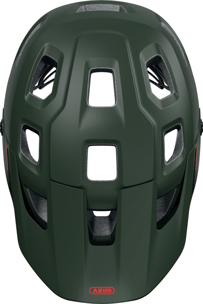 Abus MoDrop Fahrradhelm - 2. Wahl, Pine Green, Draufsicht