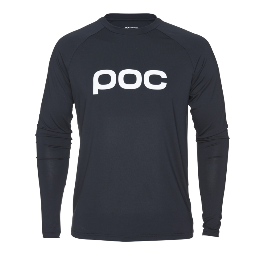 POC M's Reform Enduro Jersey - Uranium Black