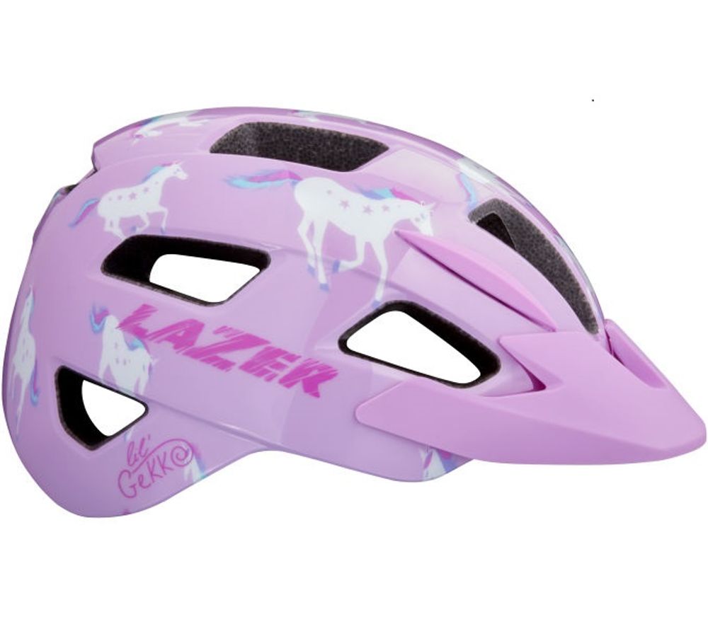 LAZER Helm Lil' Gekko + NET - Unicorns