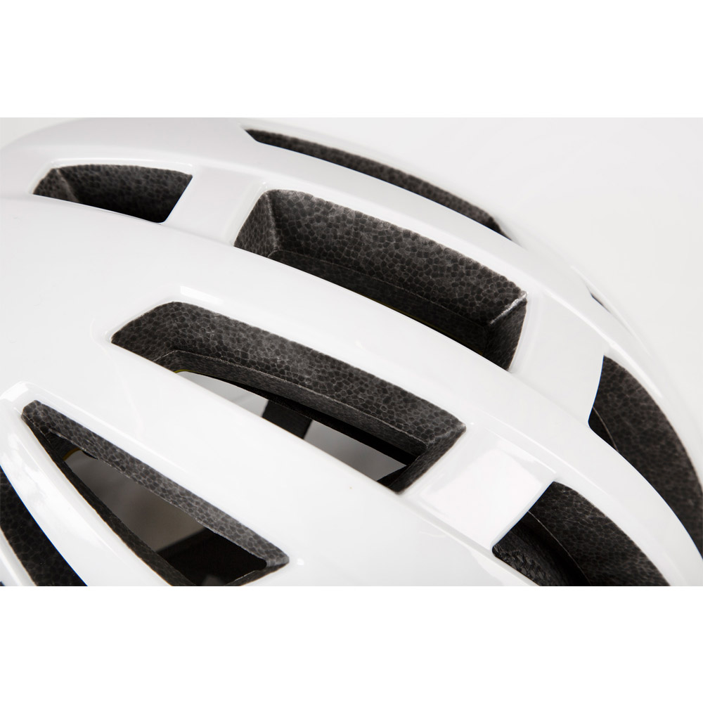 Endura, FS260-Pro Helmet II - weiß, Detail obere Ansicht