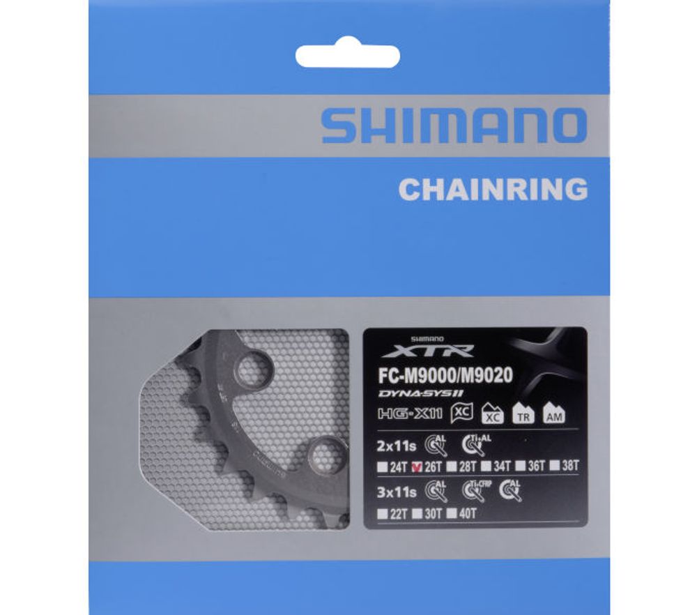 Shimano Kettenblätter XTR FC-M9000/M9020 2-fach