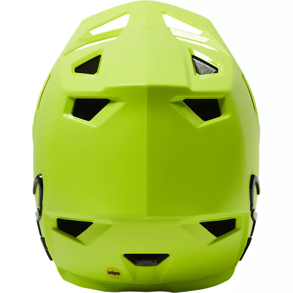 Fox Youth Rampage Helmet 2022 - flo yellow