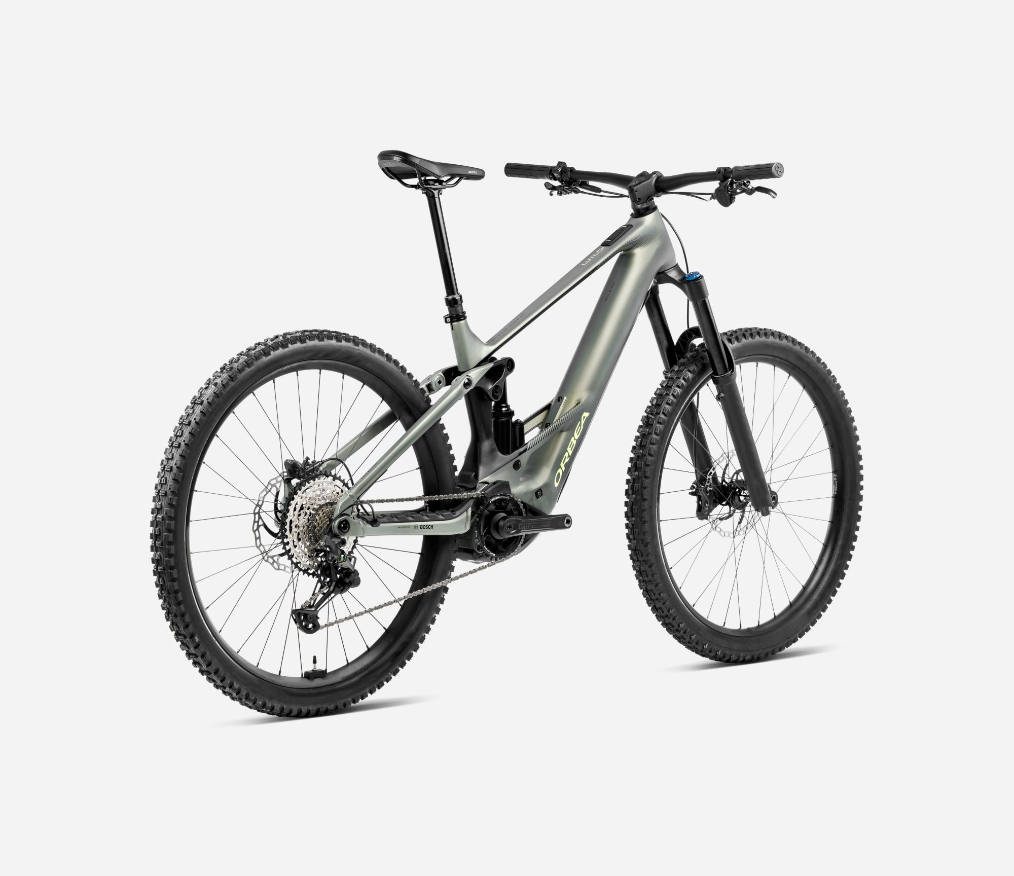 Orbea Wild H20 2025, Spaceship Green-Black (Matt), Rückansicht