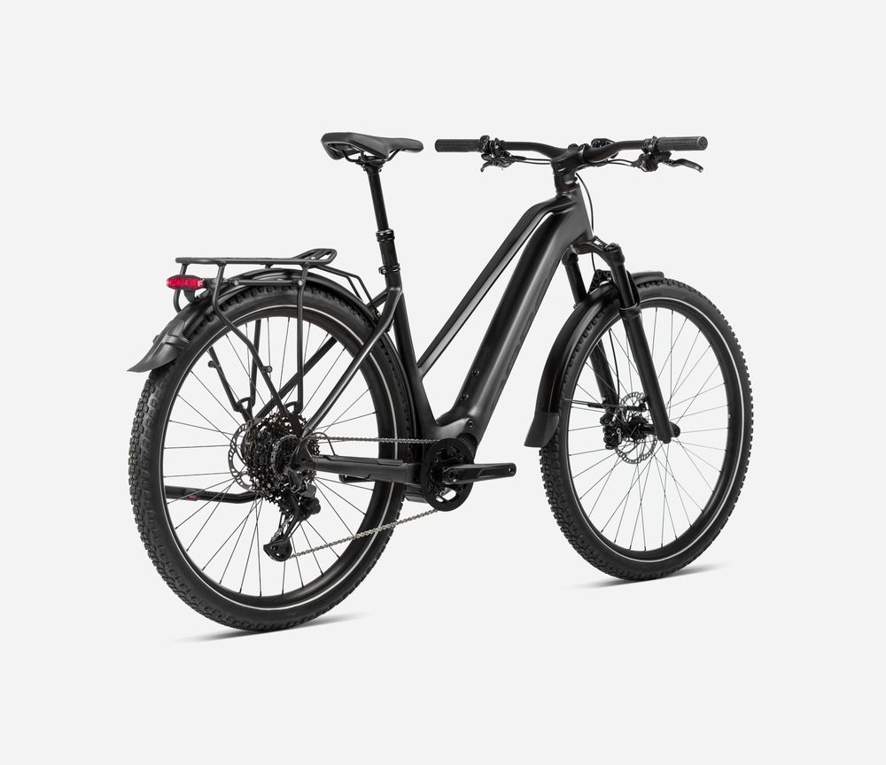 Orbea Kemen MID SUV 10 2024, Metallic Night Black (Matt-Gloss), Rückansicht