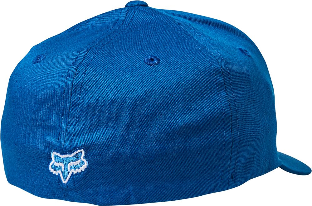 FOX Youth Legacy Flexfit Mütze - royal blue, Vorderansicht