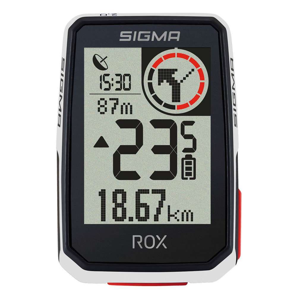 Sigma ROX 2.0 GPS Fahrradcomputer - weiß