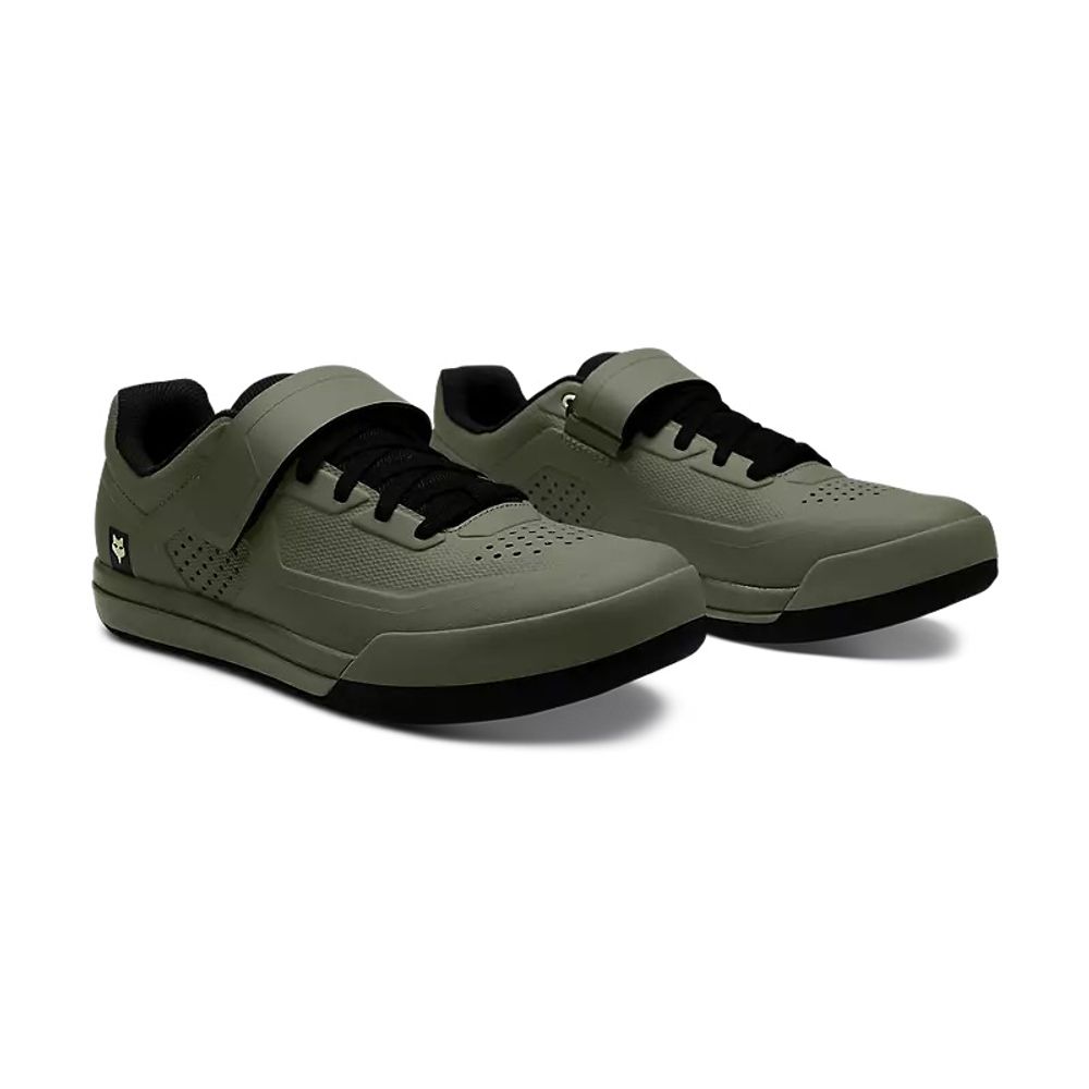 FOX Union Schuh, olive green, Seitenansicht