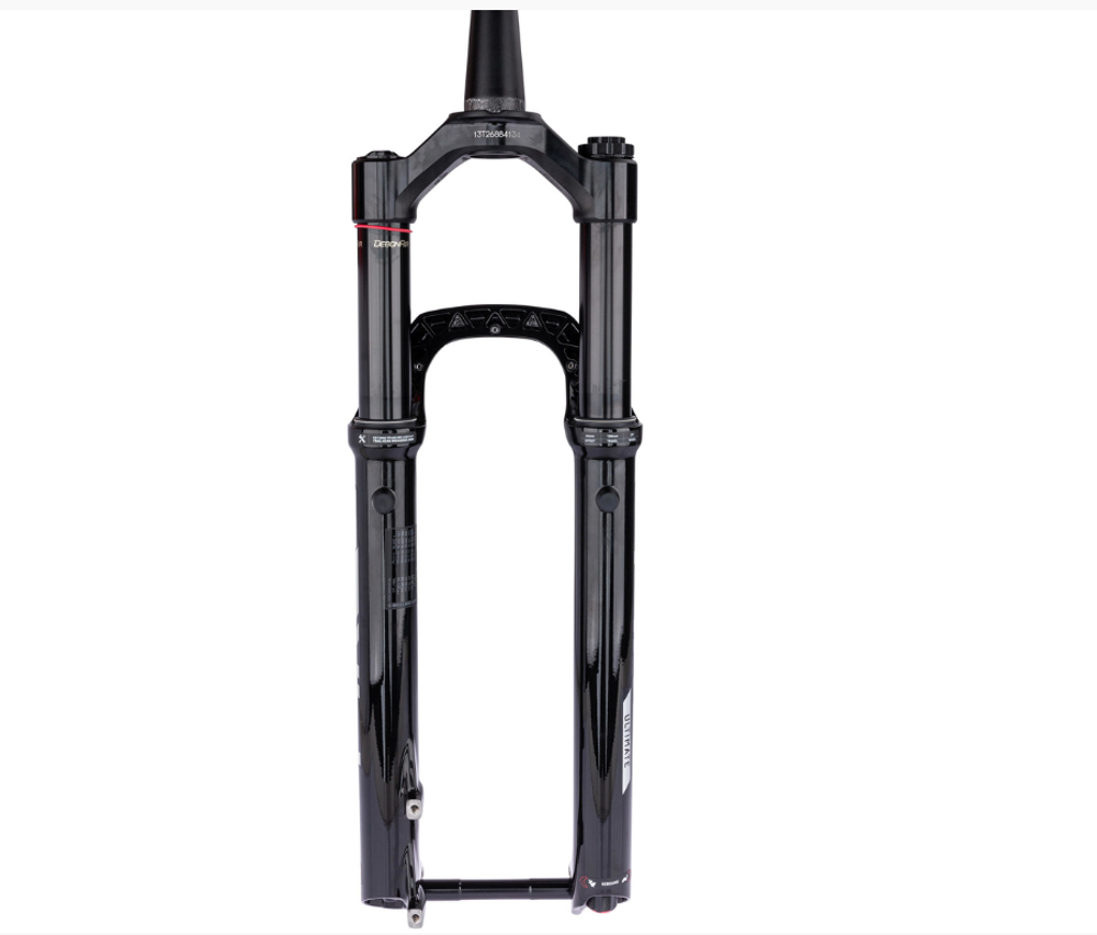 Rockshox Federgabel "Pike Ultimate RC2" 27,5 Zoll + / 29 Zoll, schwarz, Rückansicht