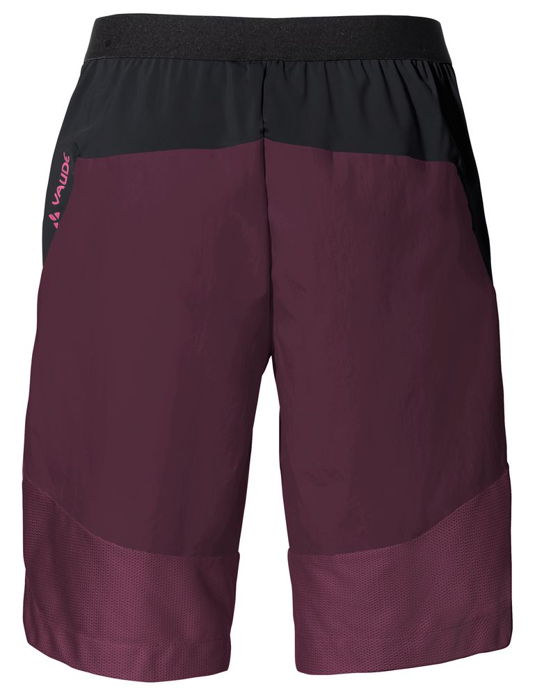 Vaude Women's Kuro Shorts in cassis Rückansicht