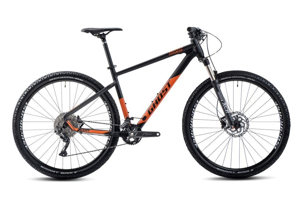 Ghost Kato Advanced 27.5 2022 - black/monarch orange - matt - Seitenansicht