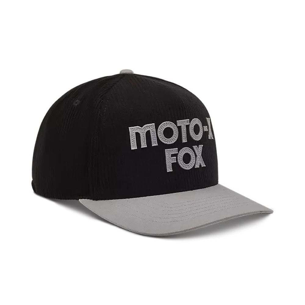 FOX Moto-X Corduroy Kappe - Schwarz