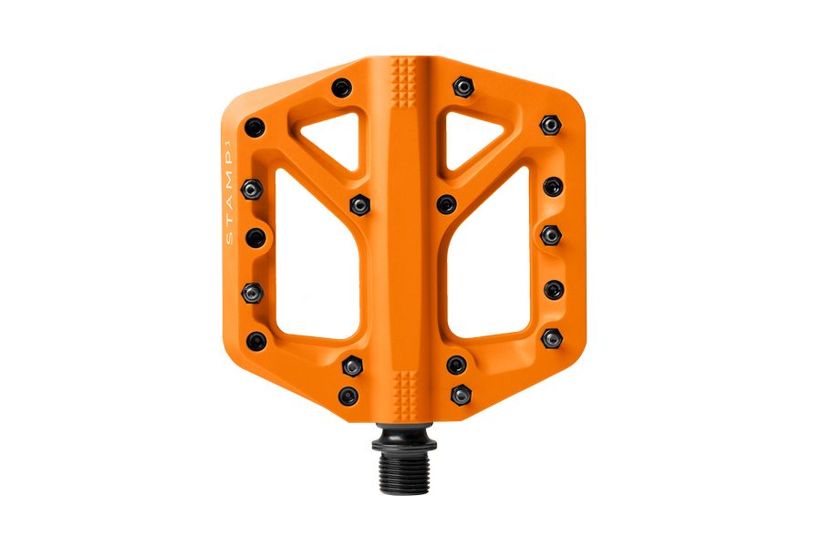 Crankbrothers Stamp 1 Gen 2 - Small, Plattform-Pedal - orange