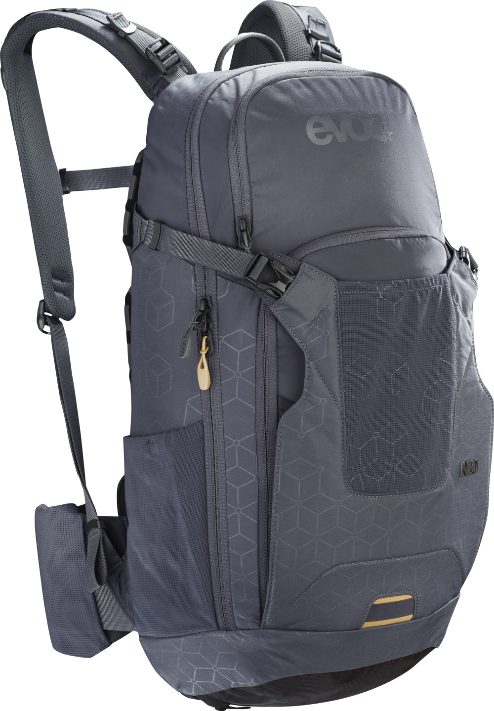 EVOC Neo 16L - Protektorrucksack in carbon grey