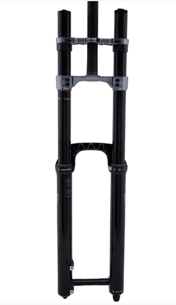 Rockshox Federgabel "Boxxer Ultimate RC2" 27,5 Zoll + / 29 Zoll Boost, schwarz, Rückansicht