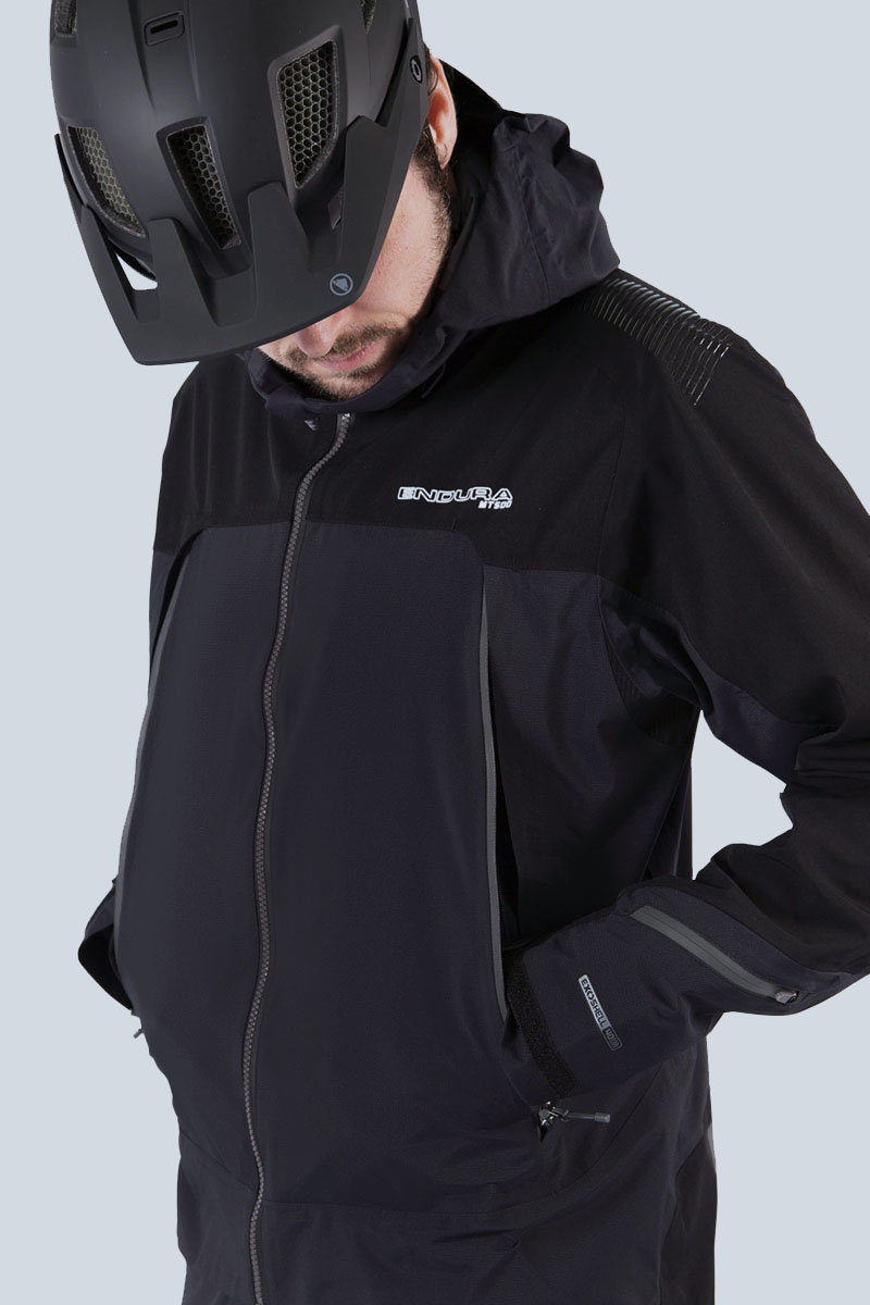 Endura MT500 Wasserdichte Jacke II - Schwarz, Detail