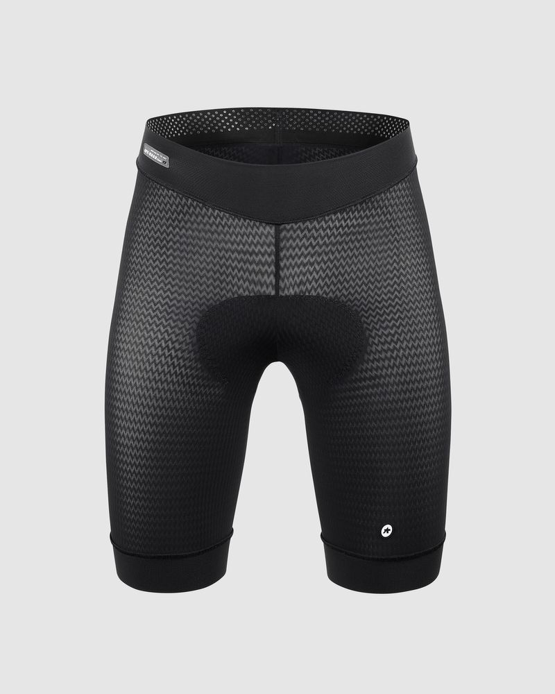 ASSOS Trail Tactica Liner Shorts ST T3, blackseries, Vorderansicht