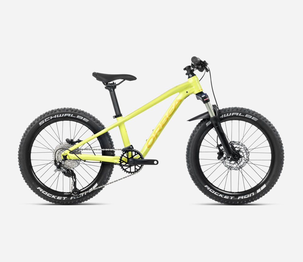 Orbea Laufey 20 H30 2024, Spicy Lime - Corn Yellow (Gloss), Seitenansicht