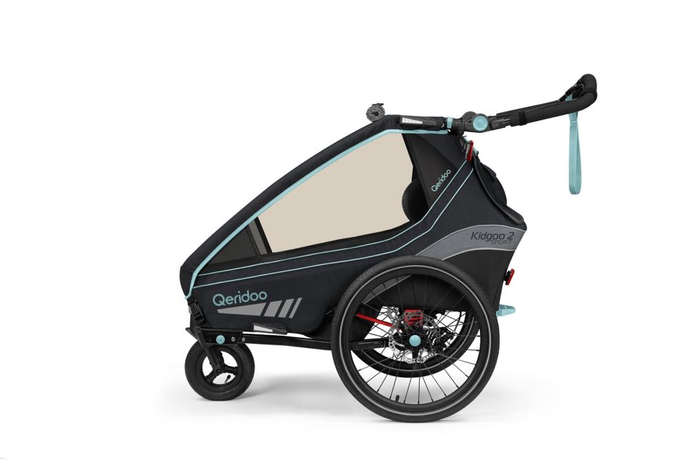 Qeridoo Kidgoo 2 Sport - Zweisitzer, arctic blue