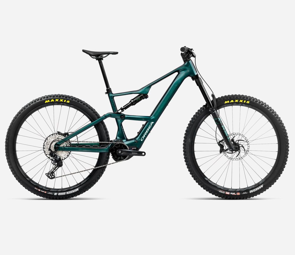 Orbea Rise LT H20 2025, Escape Green-Splash Ice Green (Gloss), Seitenansicht