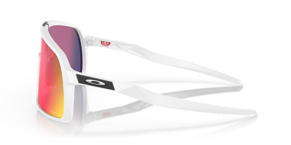 Oakley, Sutro Sportbrille - matte white/prizm road