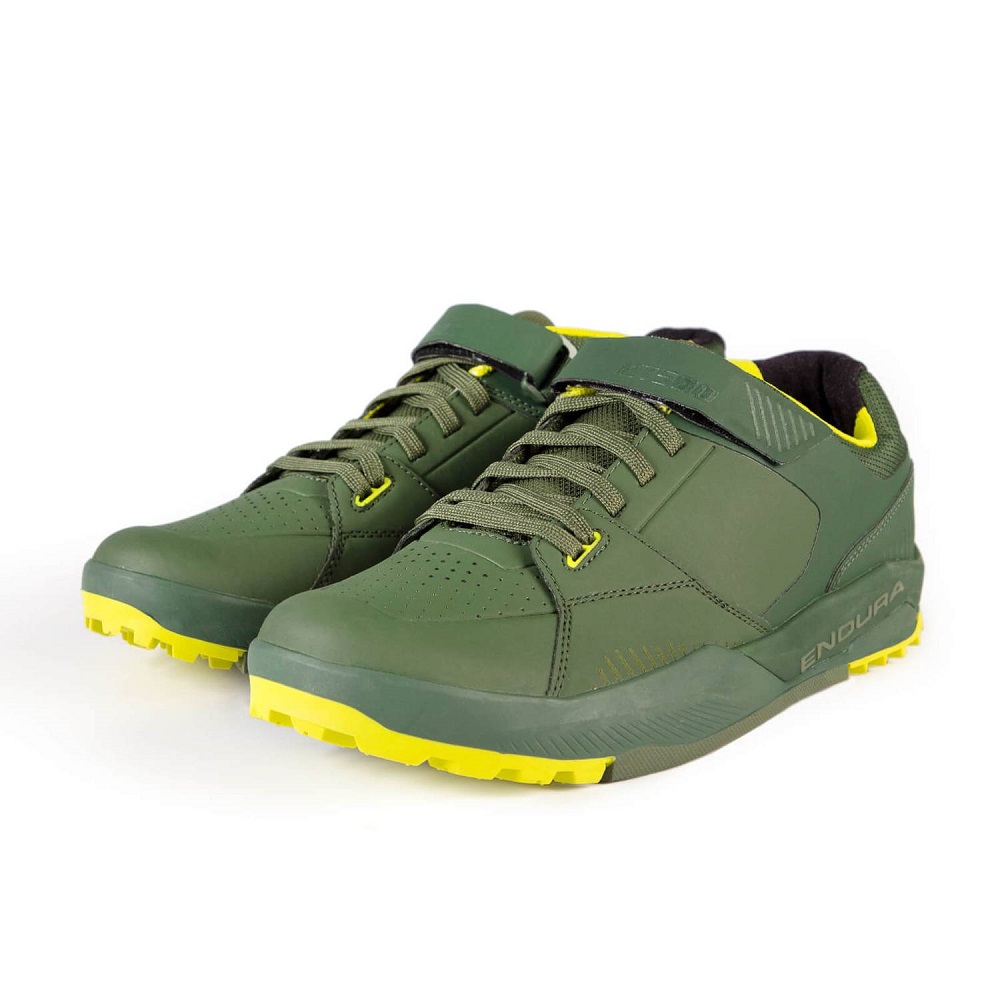 Endura MT500 Burner Flat Shoe - forest green