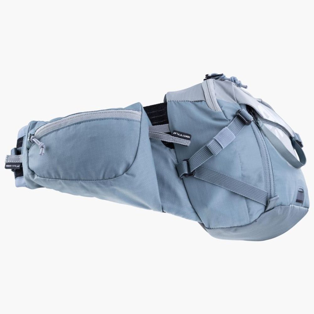 Evoc Hip Pack Pro 3 + Hydration Bladder 1,5l - 2024 - Stone-Steel - Detailansicht