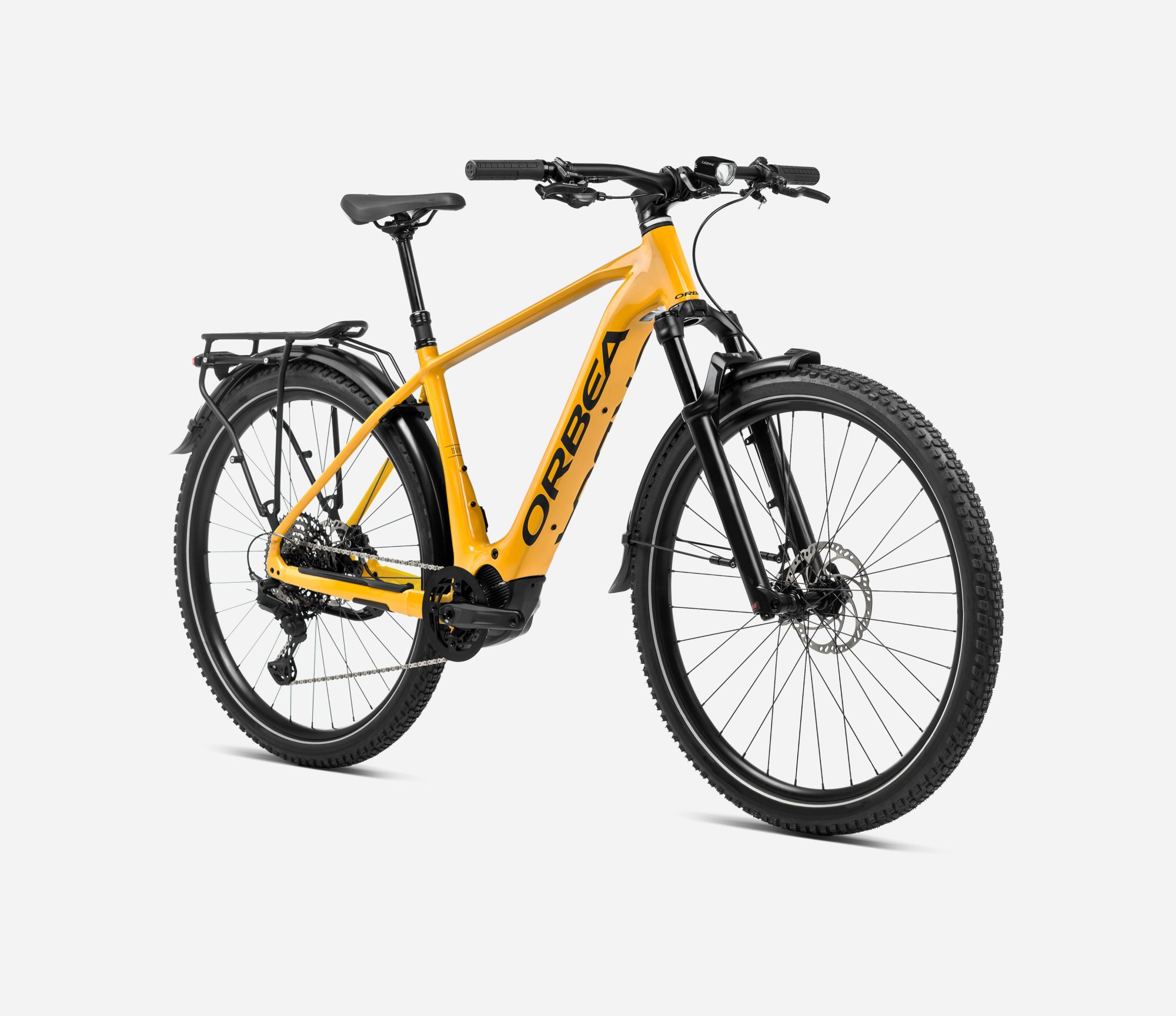Orbea Kemen SUV 30 2024, Mango (Gloss) - Black (Matt), Vorderansicht