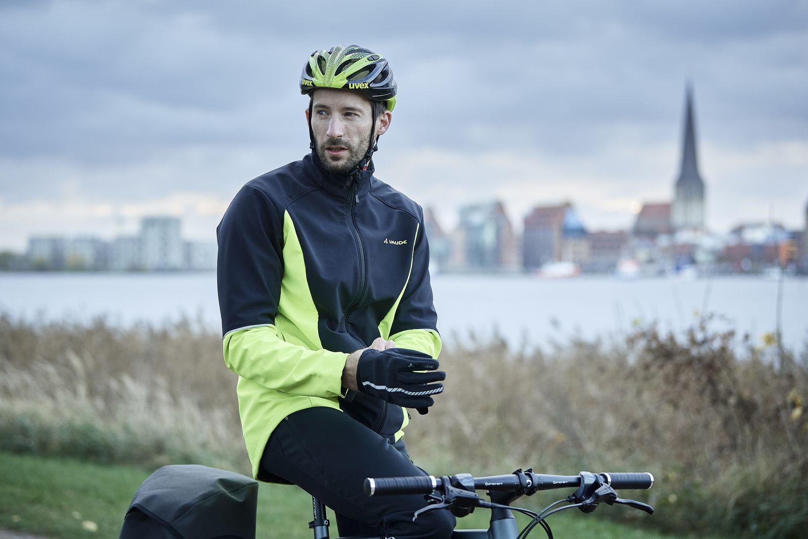 VAUDE, Men's Wintry Jacket IV - neon Yellow