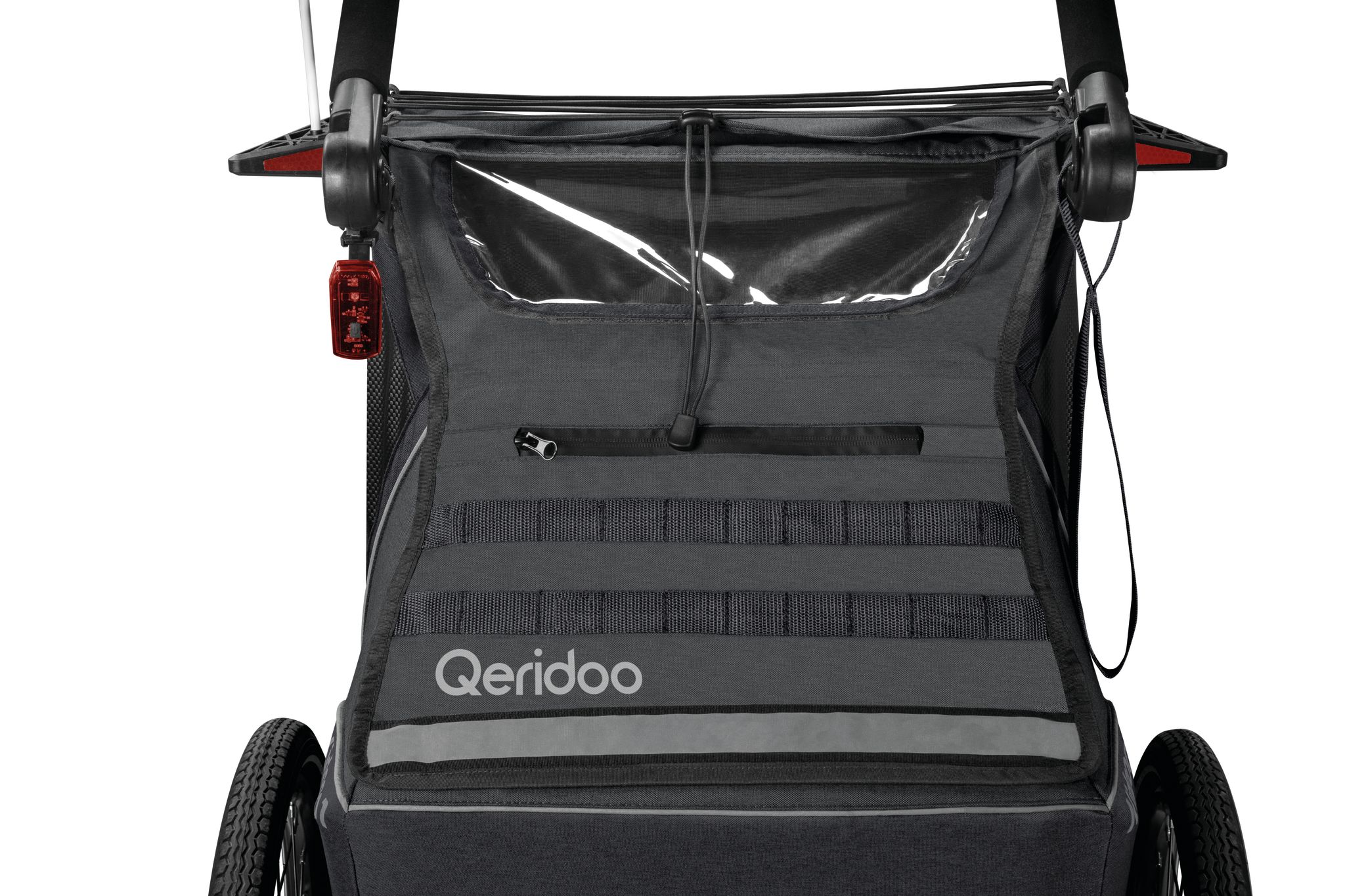 Qeridoo Kidgoo 2 2023, steel grey, Rückansicht