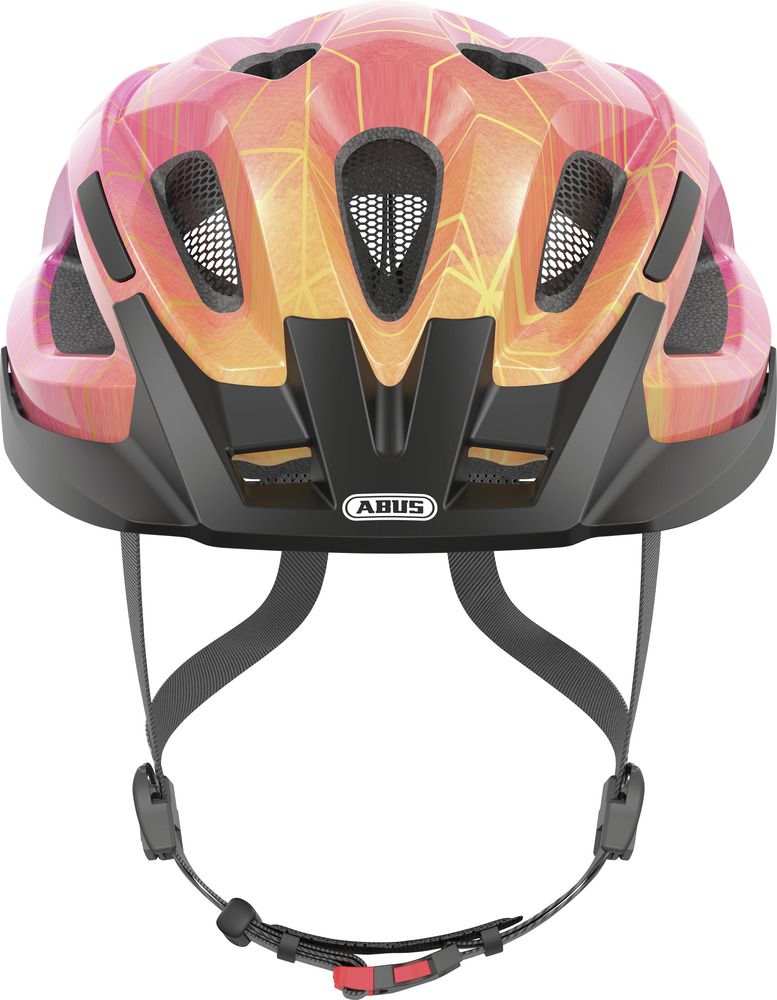 Abus ADURO 2.0 Fahrradhelm/ gold prism/ Frontansicht