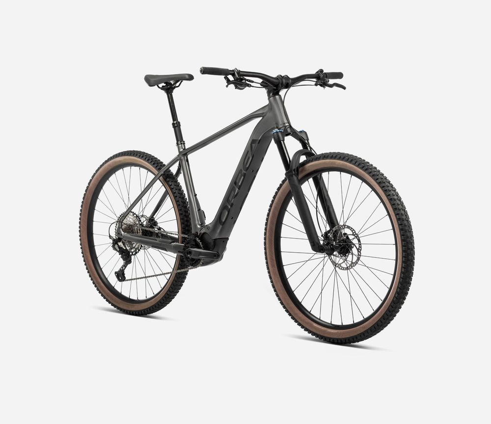 Orbea Urrun 10 2024, Glitter Anthracite (Gloss) - black (Matt), Seitenansicht vorne