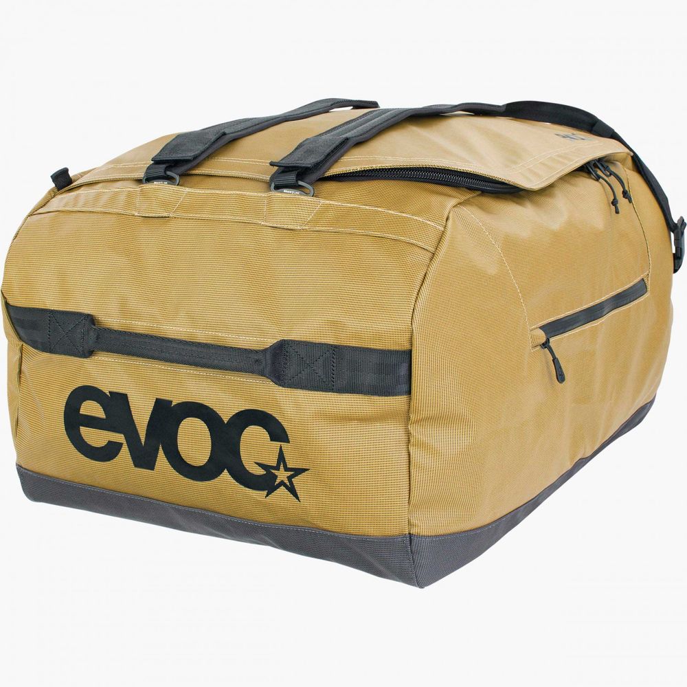 EVOC DUFFLE BAG 100 2022 - curry/black