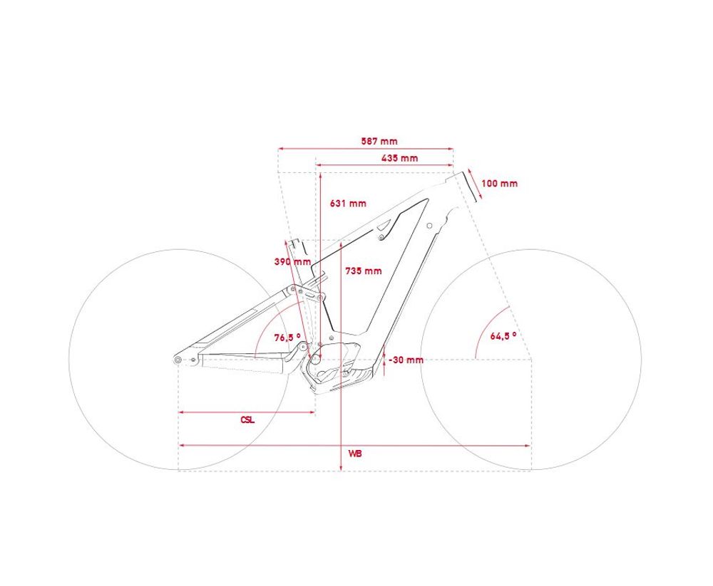 Ghost E-ASX 160 Essential 2023 - Größe S