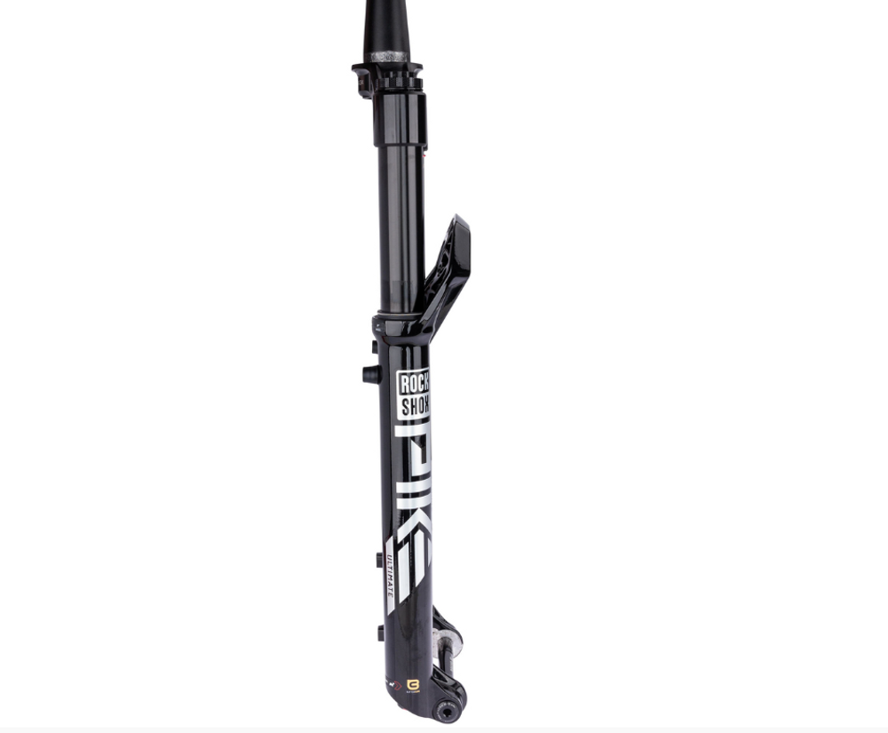 Rockshox Federgabel "Pike Ultimate RC2" 27,5 Zoll + / 29 Zoll, schwarz, Seitenansicht