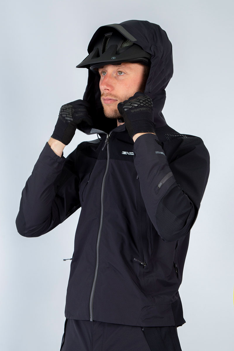 Endura MT500 Wasserdichte Jacke II - Schwarz, Detail