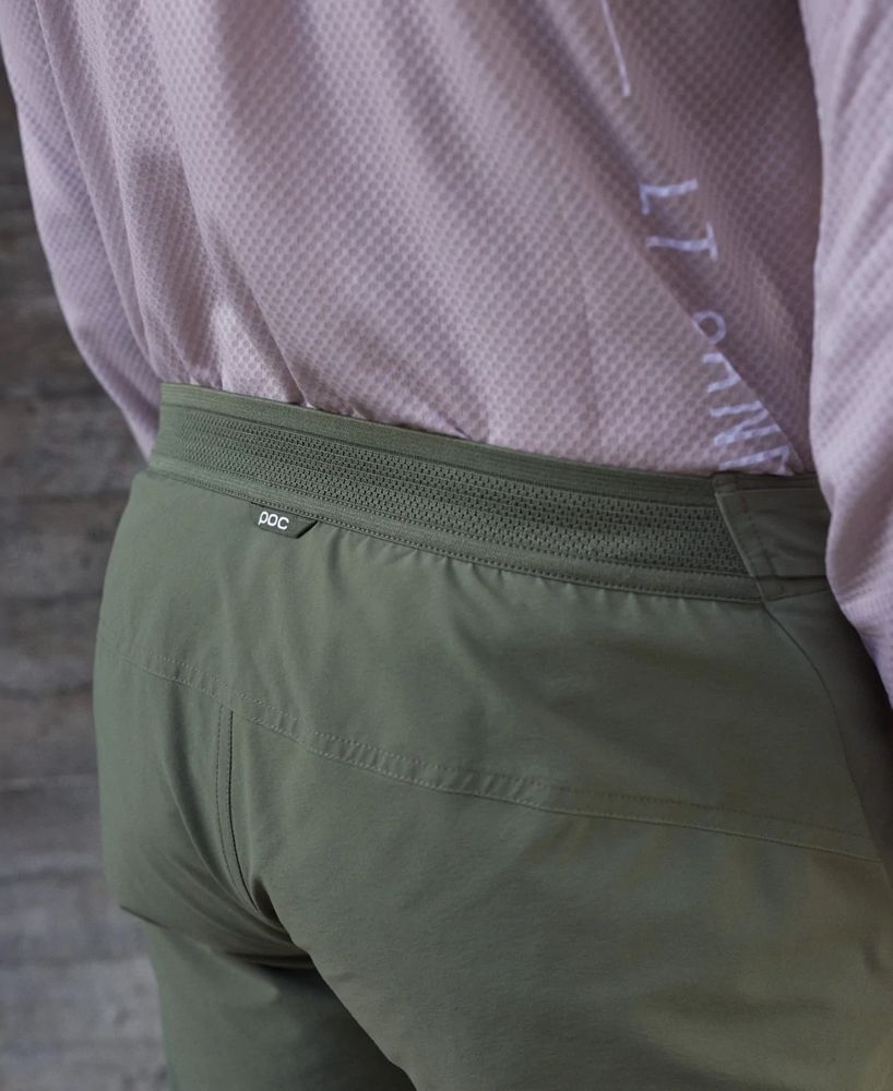 POC Essential Enduro Shorts - Epidote Green, Hinterseite