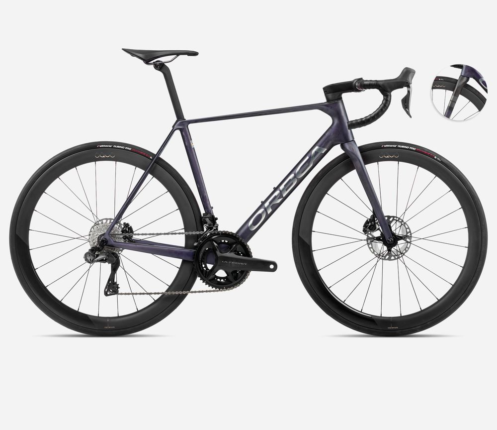 Orbea Orca M20iLTD  2024, Tanzanite (Matt) - Carbon Raw (Matt), Seitenansicht rechts