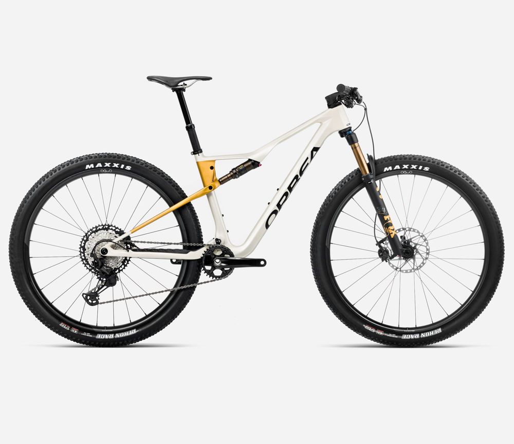 Orbea Oiz M10 2025. Ivory White (Gloss) - Bumblebee Yellow (Matt), Seitenansicht