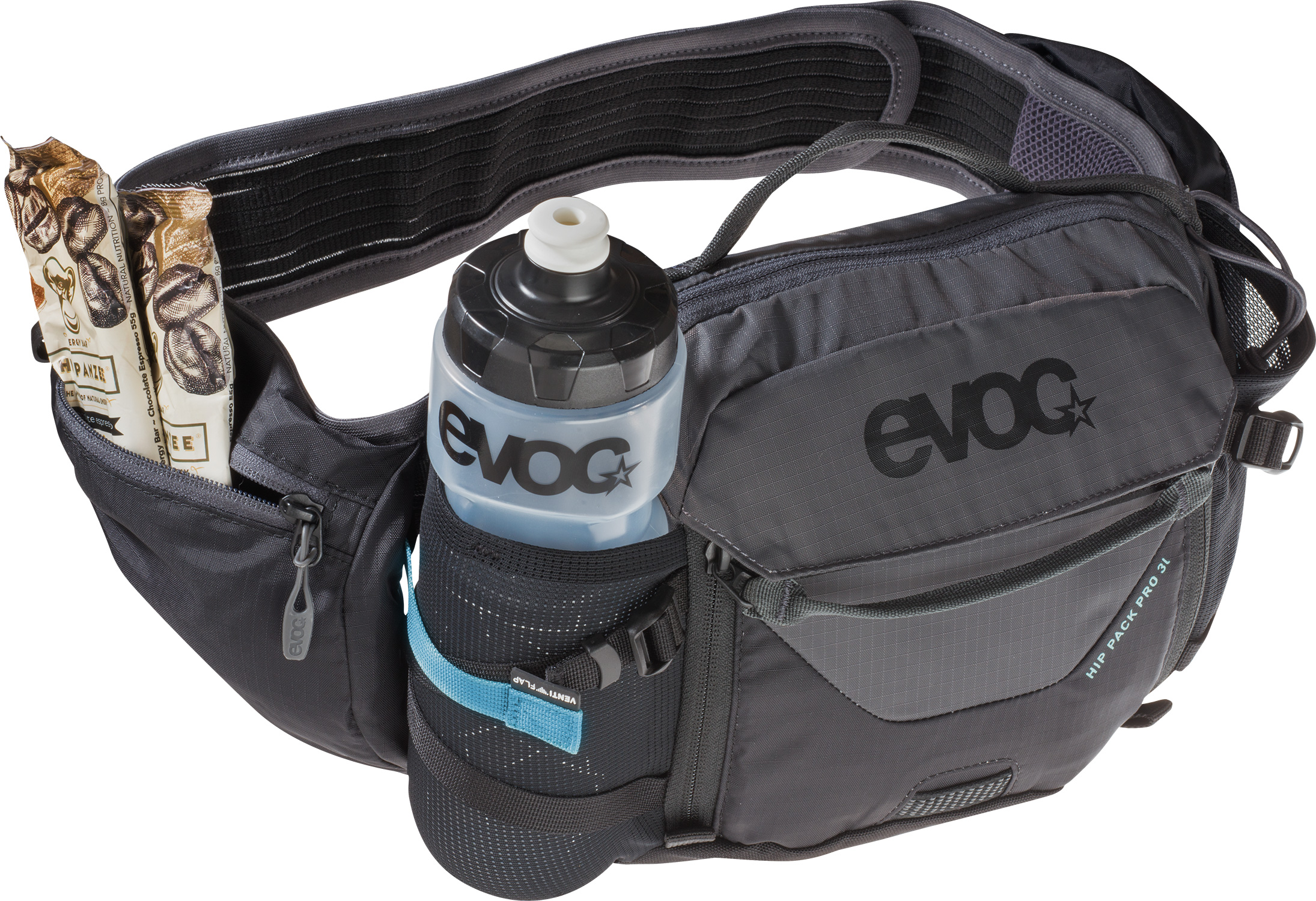 evoc HIP PACK PRO 3l mit Trinkflasche