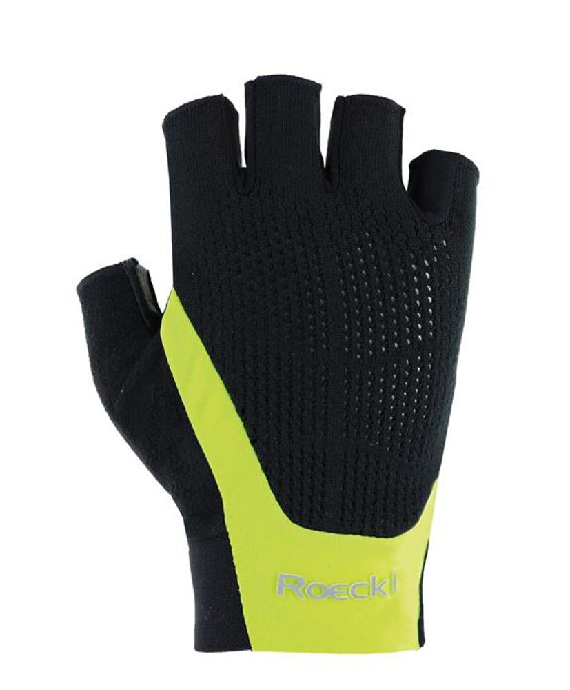 Roeckl Icon Fahrradhandschuhe/ black/fluo yellow