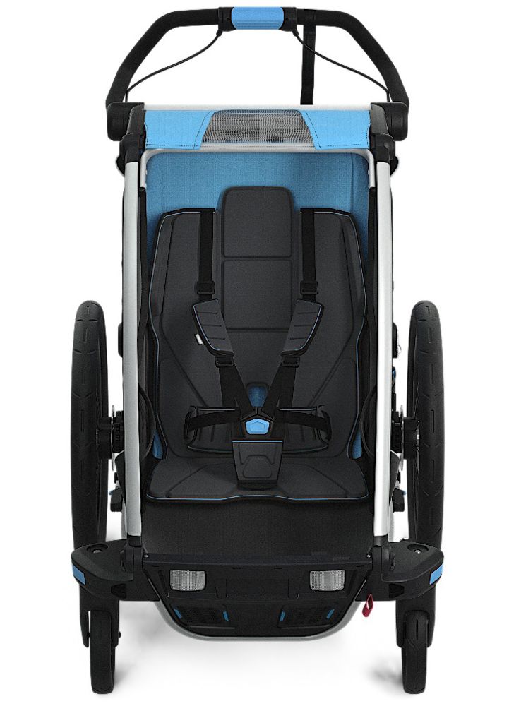 Thule Chariot Sport 1 Kinderanhänger 2019 vorne blau