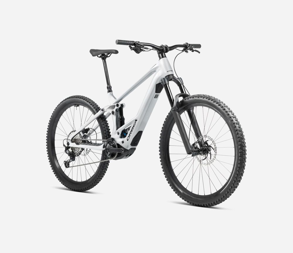 Orbea Wild ST H20 2025, Halo Silver Gloss, Vorderansicht