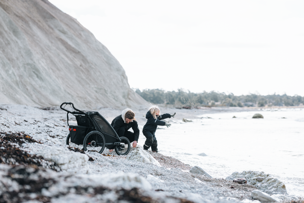 Thule Chariot Sport 2 Single, in Action