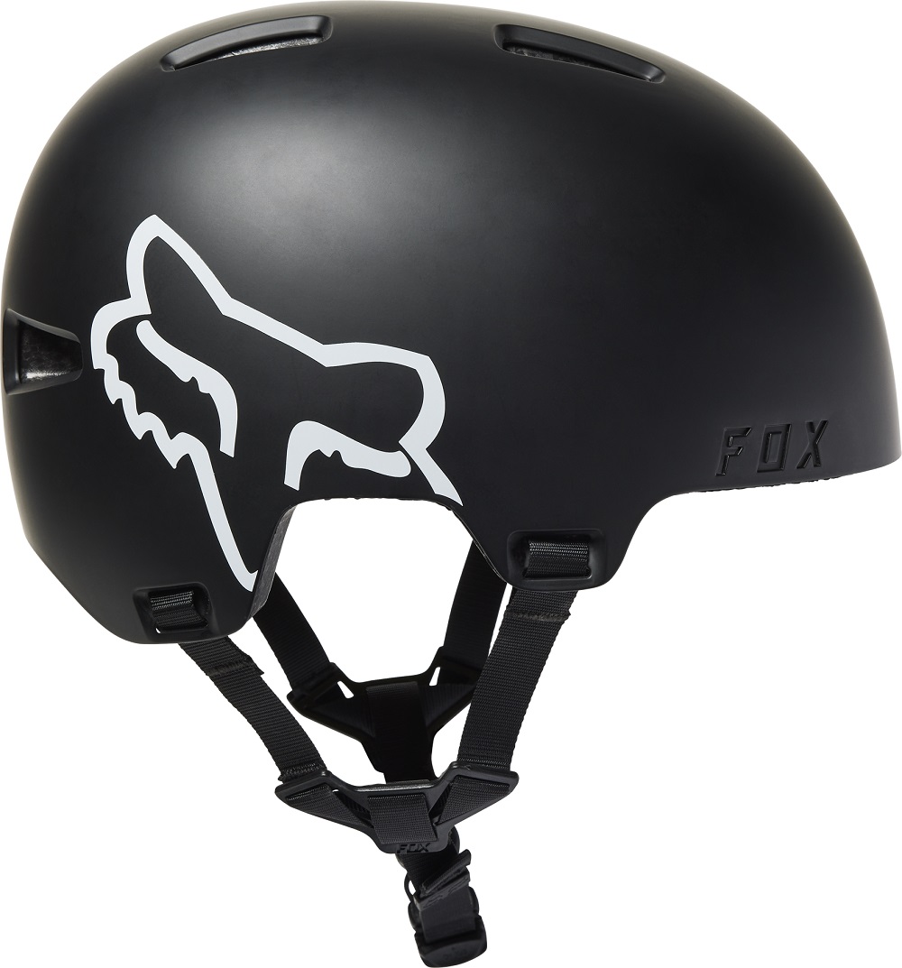 Fox Flight Helmet, CE MTB-Helm, black, Seitenansicht
