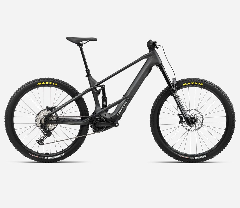 Orbea Wild M20 2024, Carbon Raw (Matt) - Titanium, Seitenansicht