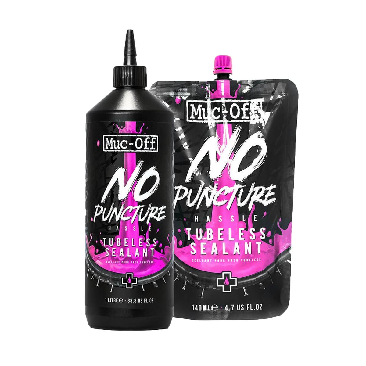 Muc Off No Puncture Hassle 140ml Pouch Only